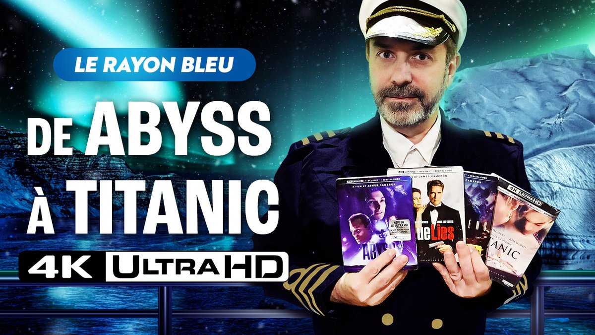 Voici ma nouvelle vidéo sur les éditions Blu-ray 4K des films de Cameron de Aliens à Titanic. Avec la complicité de Jay @lelabodejay 🙏et c'est ma plus grosse vidéo. Des dizaines d'heures de visionnage et de montage. J'espère que ça vous plaira! RT SVP youtu.be/8IFuta-hmrE