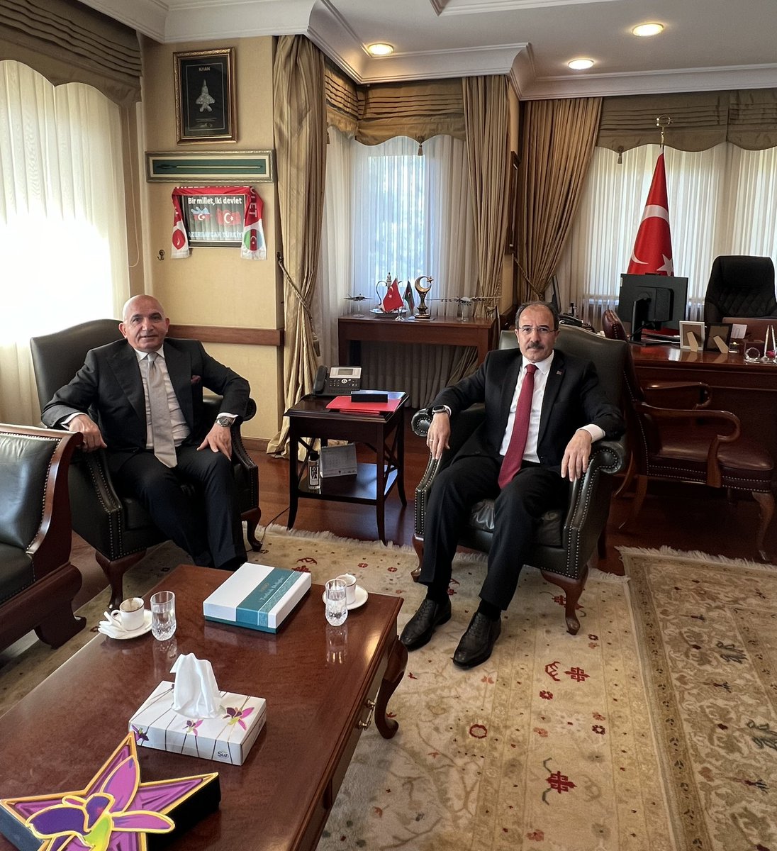 Ziraat Bankası Azerbaycan Genel Müdürü Selçuk Demir bey ile verimli bir görüşme gerçekleşirdik.
