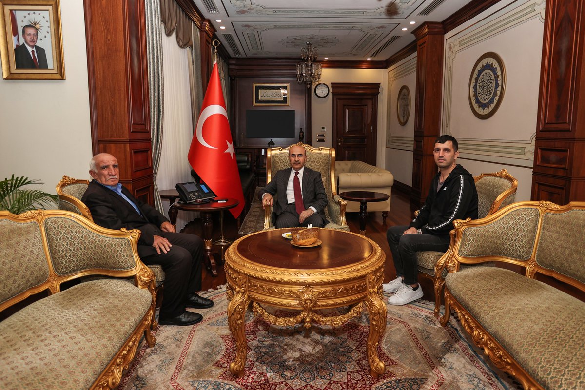 Adana’dan ziyaretimize gelen Abdullah Argun’a teşekkür ediyorum.