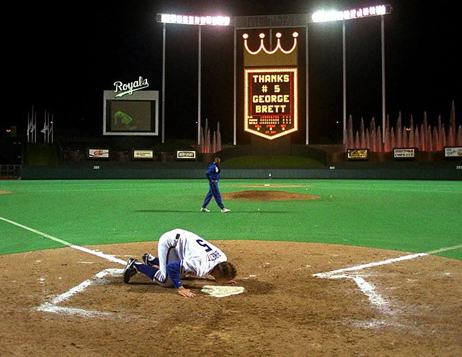 When the George Brett said goodbye.