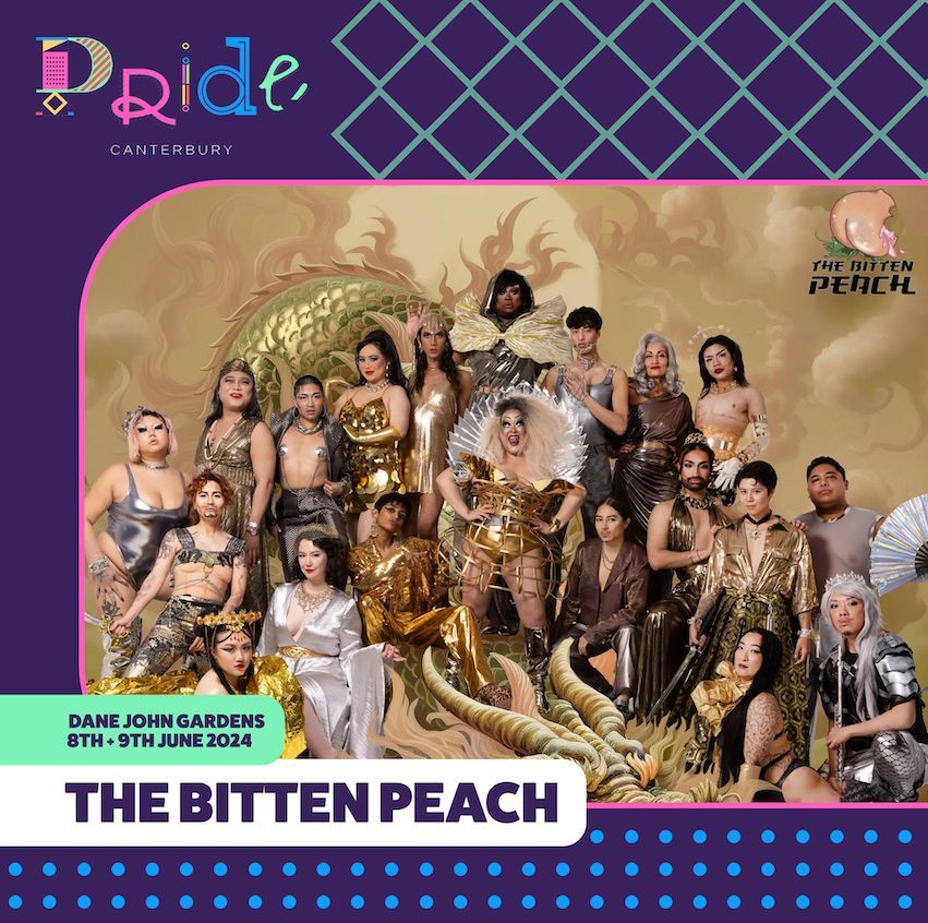 Pride Canterbury (@pridecanterbury) on Twitter photo We're so excited for <a href="/bittenpeachuk/">The Bitten Peach</a> to be back in Canterbury on Saturday 8th June. The UK's first Queer Pan-Asian Cabaret production company. We're so excited for <a href="/bittenpeachuk/">The Bitten Peach</a> to be back in Canterbury on Saturday 8th June. The UK's first Queer Pan-Asian Cabaret production company.