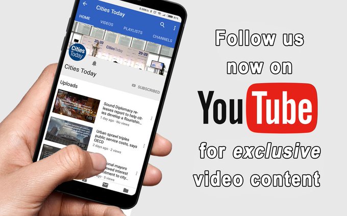 Subscribe now to the Cities Today channel on #Youtube and watch our exclusive video interviews with #smartcity and #urbanmobility thought leaders. 👉 youtube.com/c/citiestoday