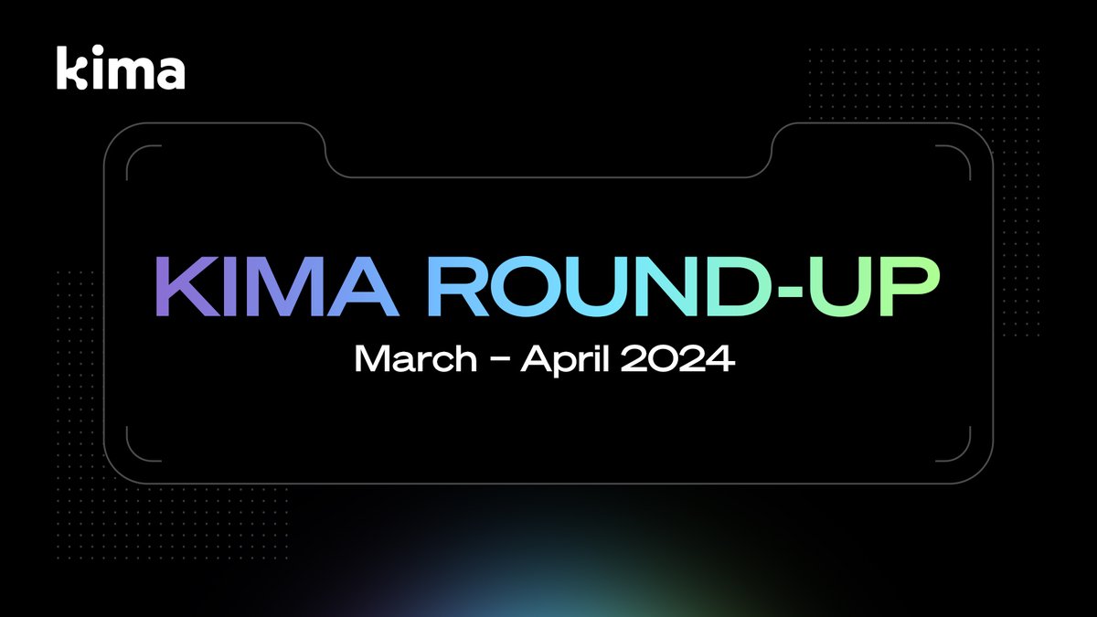 🚀 Big moves at Kima Network: What happened at Kima over March and April 🚀 These two months, we’ve been super busy enhancing our tech and expanding partnerships as we gear up for our TGE. 🔗 Curious about our progress and what's coming up? Check out our detailed update: