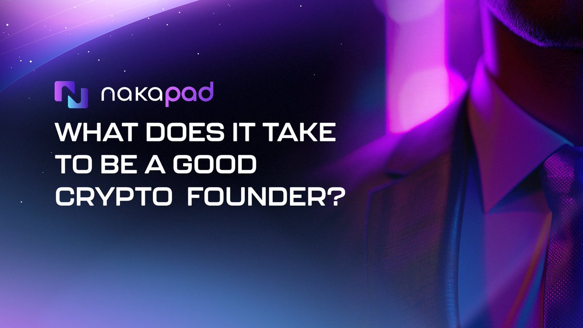 What Defines a Successful Crypto Founder? 🚀

Explore exclusive insights from Nakapad on the essential traits for navigating the crypto world:

☑️ Visionary Leadership
☑️ Unyielding Resilience
☑️ Agile Adaptability

Embrace the journey to innovation and success in crypto. 🧭

🔗