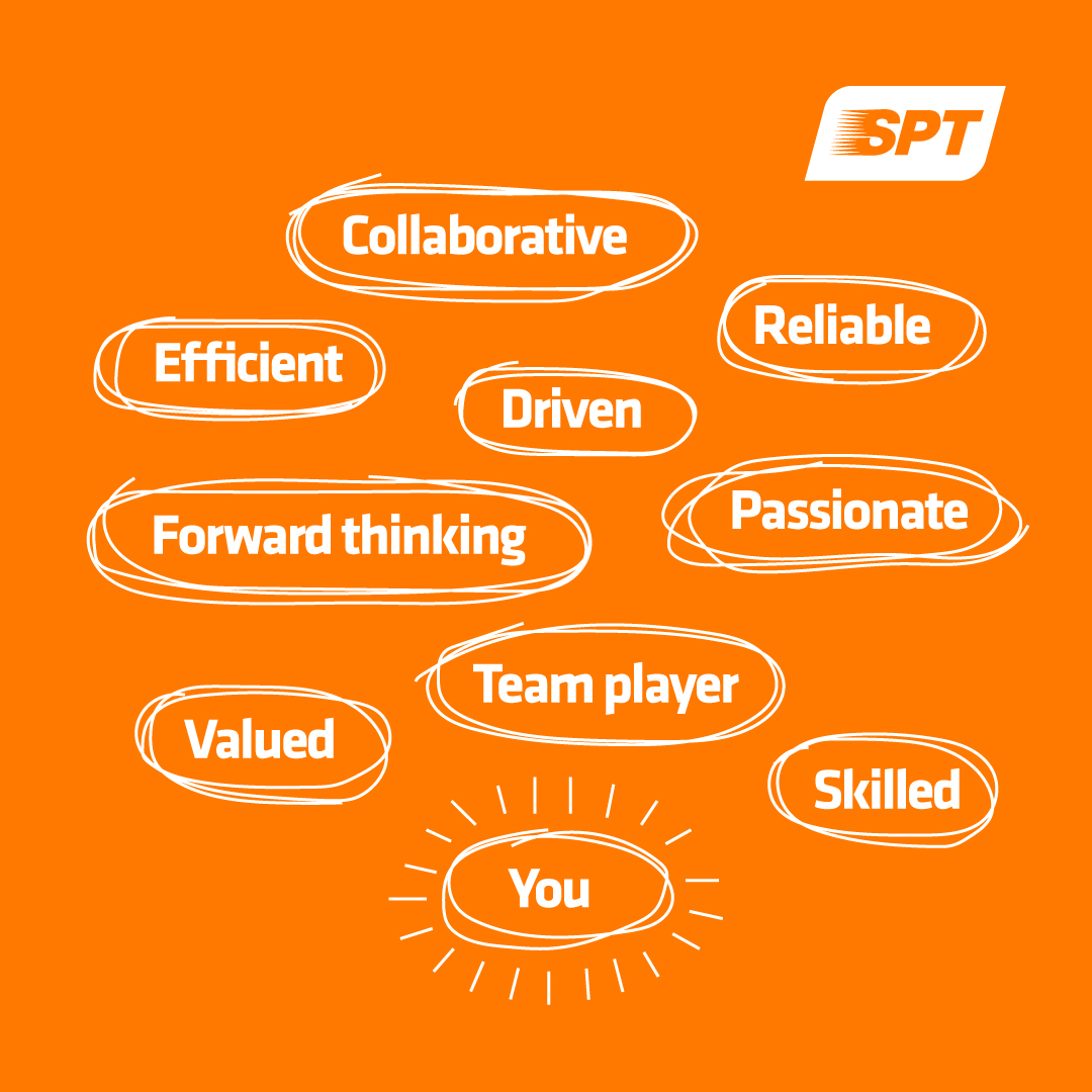 SPT delivers for the people of the west of Scotland and we need the best people on our team. Join us on our journey. View our vacancies and register for alerts > bit.ly/3FXNahd #SPT #Careers