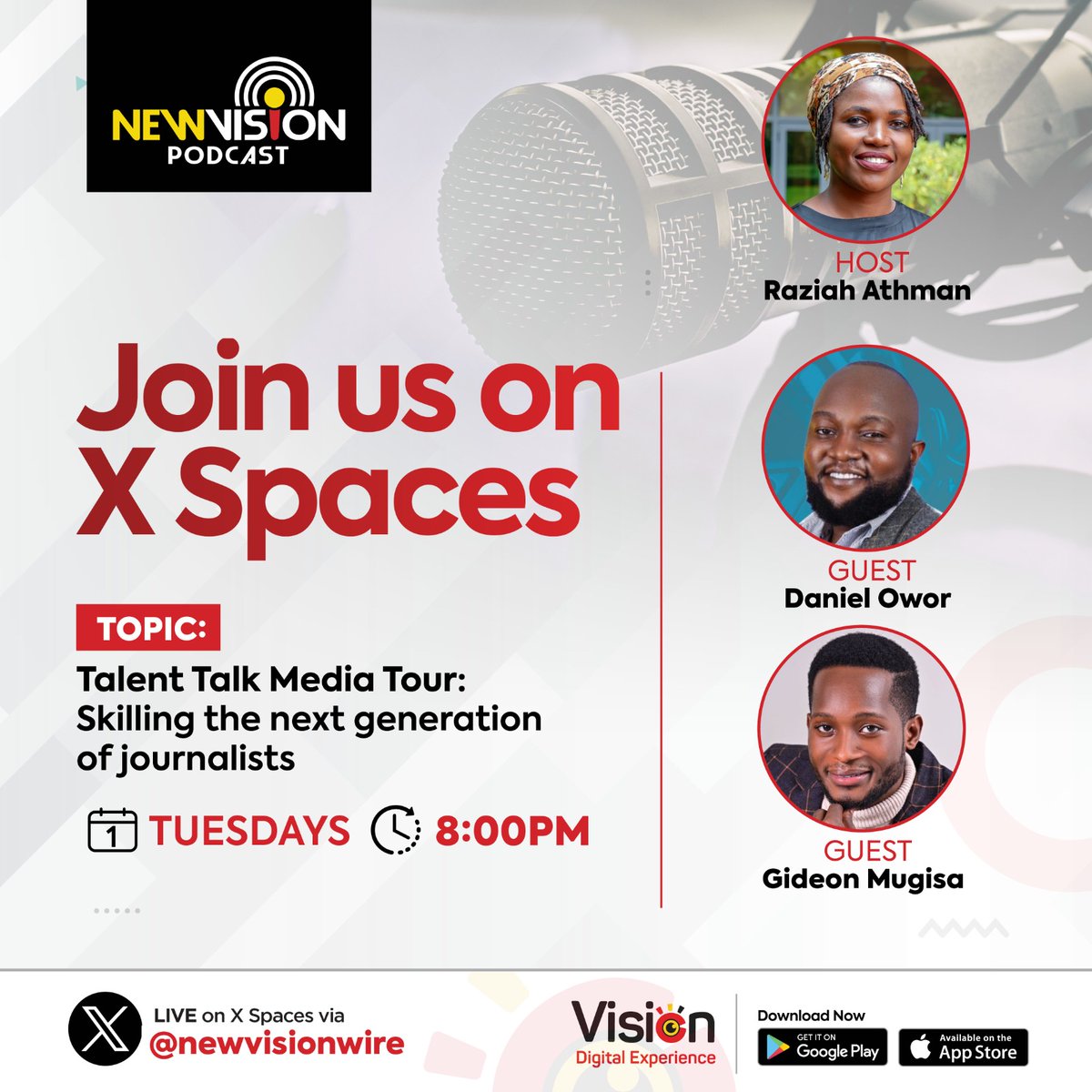 With the digital disruption, it is inevitable for the fourth estate to re-strategize so as to keep afloat. That’s our motivation if you ask me! #TalentTalkMediaTour Cc @RazAthman @newvisionwire