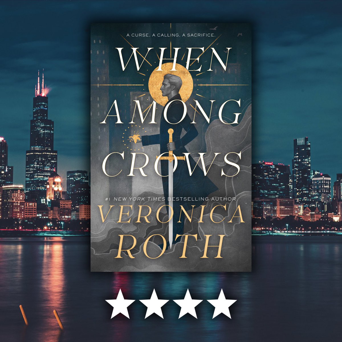 ⭐️⭐️⭐️⭐️ to When Among Crows by Veronica Roth, a tight, well-told urban fantasy that’s like The Witcher set in modern day Chicago. My biggest criticisms were an undercooked romance and a desire for MORE—more world and character development. Here’s hoping for a sequel🤞
@torbooks