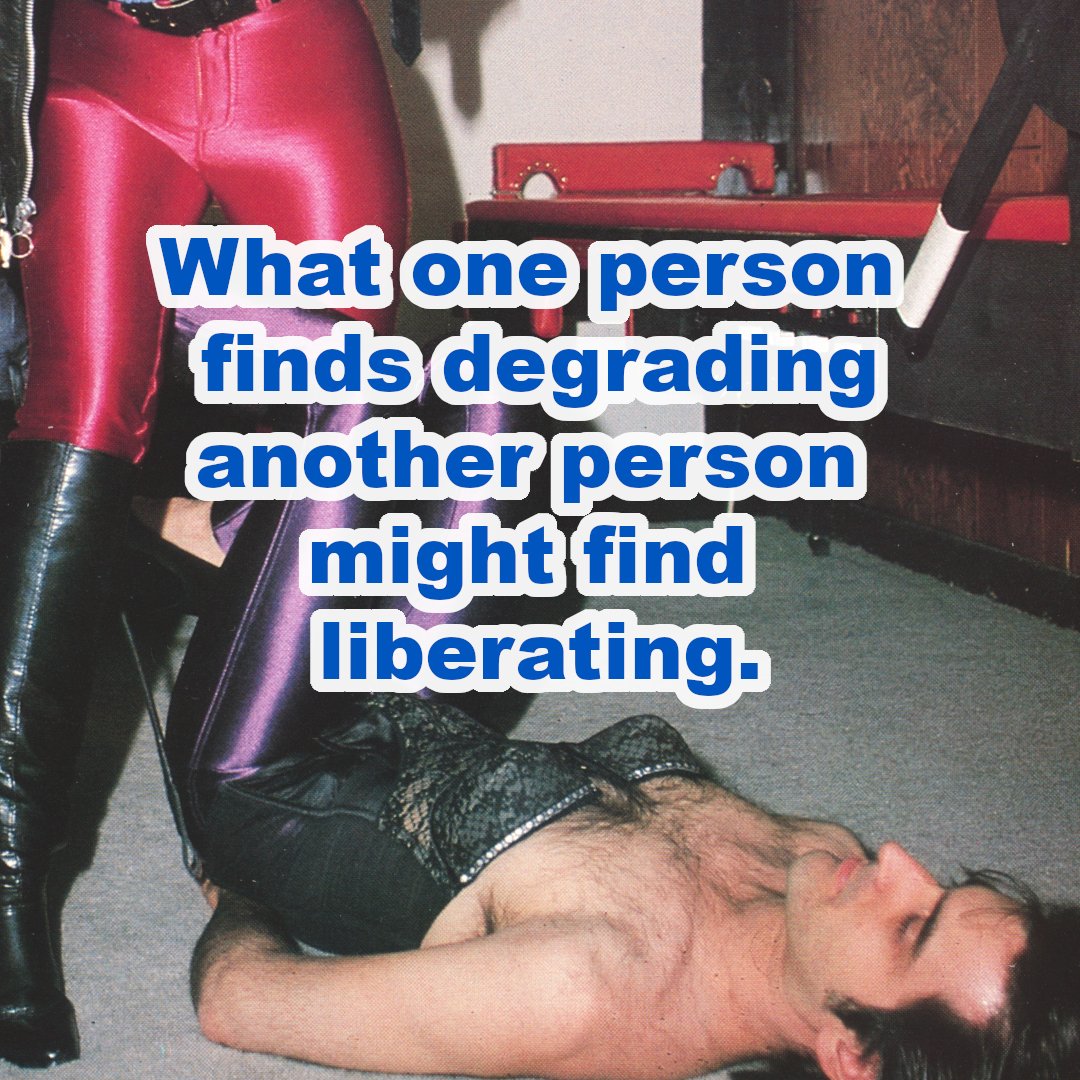 Quote from Enough To Make You Blush: Exploring Erotic Humiliation by Princess Kali (2015). Photo from Lashes Vol 3 No 4 (1982). #Shame #Humiliation