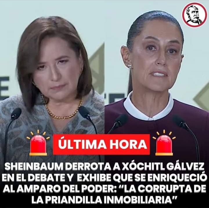 Un duro golpe de realidad para @ClaudioXGG y su marioneta @XochitlGalvez #XochitlNoDaUna Xóchitl Gálvez pasará a la historia como la PEOR candidata que verá México...