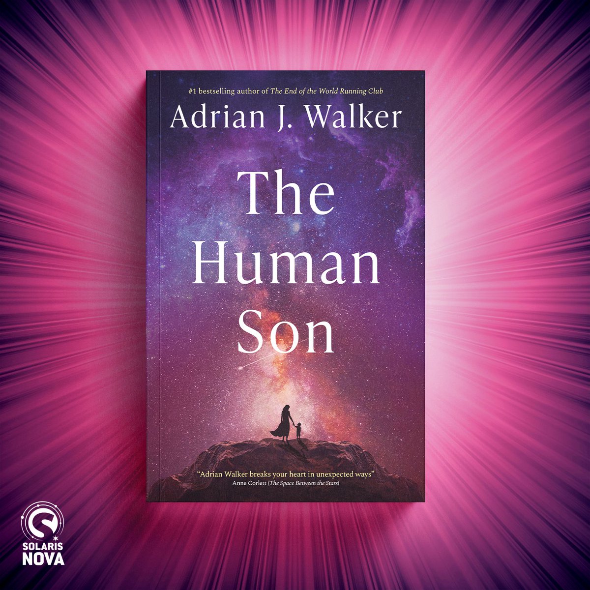 🚨It's cover reveal time!🚨 'human and hopeful” @AurealisMag 'A story that fosters a curious mind and an open heart.' @SciFiNow Feast your eyes on our third Solaris Nova title: THE HUMAN SON by @adrianwalker! Cover design by our very own Sam Gretton. Out 22nd May 2024.