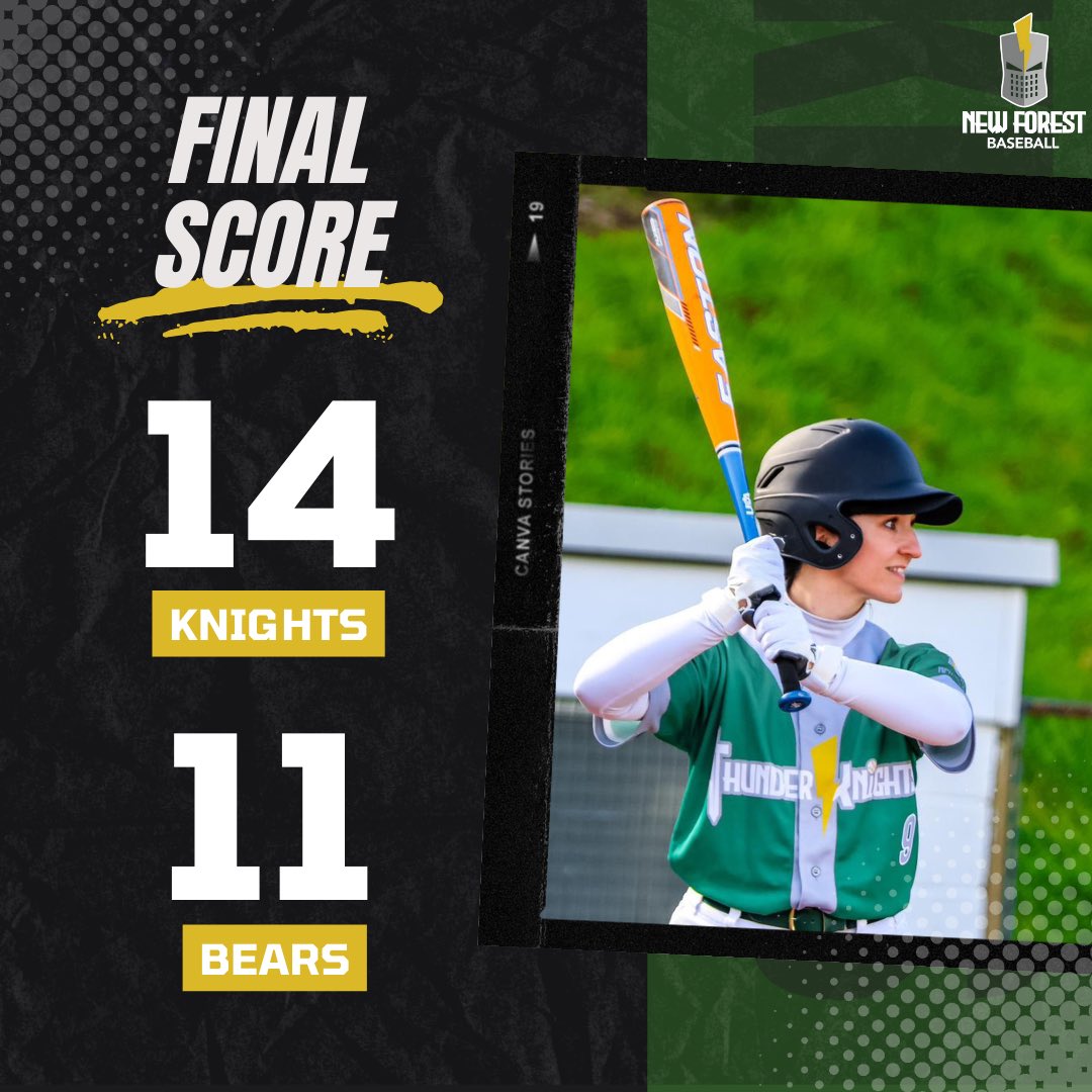 We had a Bear-y good Sunday ⚔️⚾️ Write up on the website now ✍️ newforestbaseball.co.uk/derby-delight-… #baseball #hampshire #newforest #britishbaseball