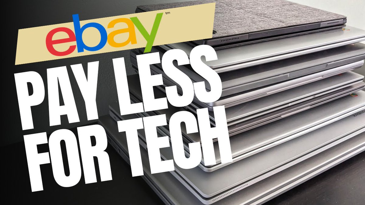 How I Pay Less for Tech (inc. Chromebooks!) on ebay

Video: youtu.be/BMKaVNvh-hA

#ebayuk #ebayfinds #ebaydiscount #chromebook