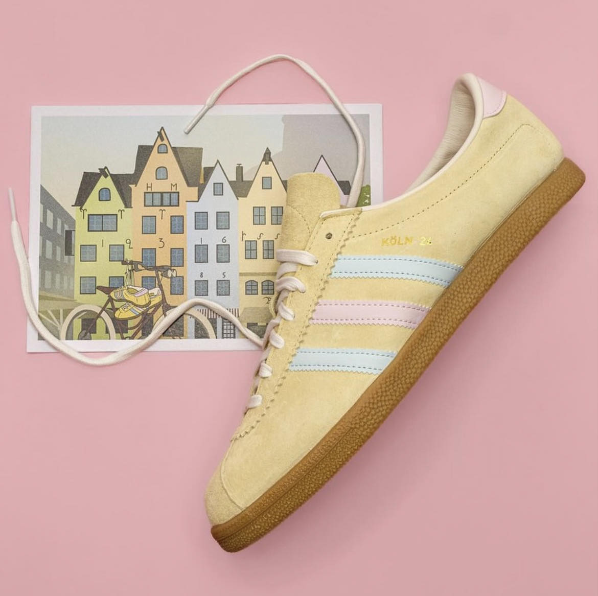 Ad: Next up in the Euros 24 Pack...⚽️

The adidas Koln 24' is coming very soon and is expected to release this Wednesday @ 8am

Built with premium suede uppers and bold tricolour 3-Stripes influenced by the city's vibrant houses.

Stockist info to follow