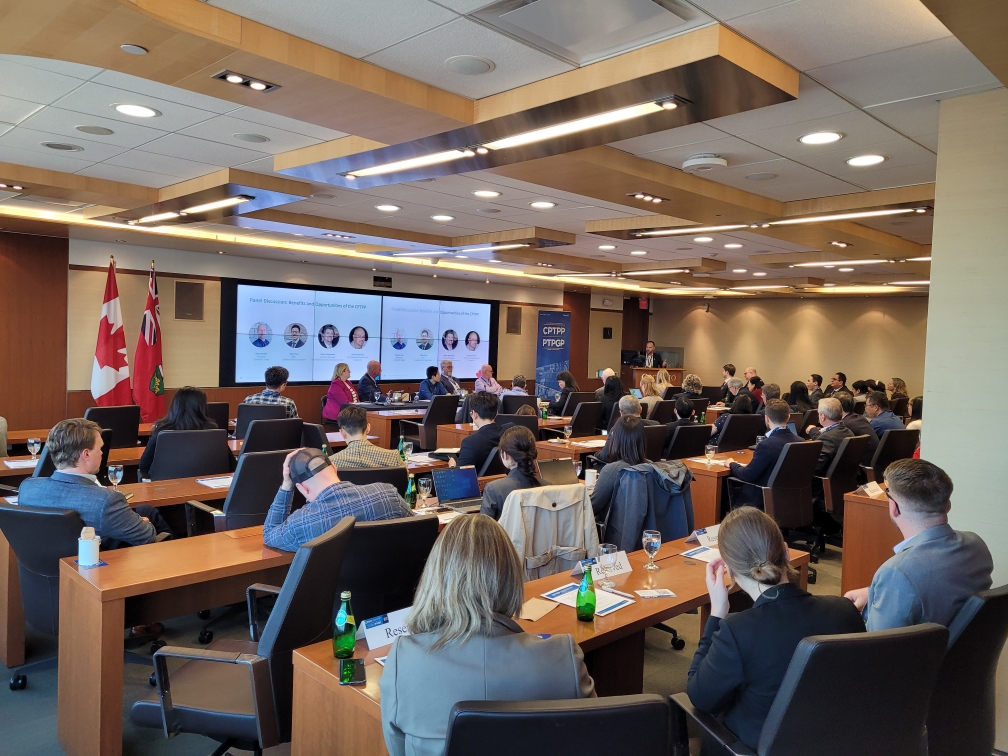 As the 2024 #CPTPP Chair, Canada hosted a Senior Officials Meeting in Toronto last week where members worked together to advance the three priorities set by Canada for its chair year.

Learn more about Canada’s priorities for 2024: international.gc.ca/trade-commerce…
#CPTPPCanada2024