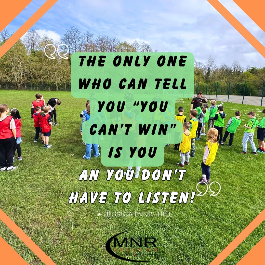 #MondayMotivation A fantastic quote from Jessica Ennis-Hill, England’s retired track and field athlete🥇 

You’re the only person who can tell you that you can’t win, and you don’t have to listen👏

Inspiring, educating, developing💚

#InspirationalQuote #SportsCoach #PETeacher