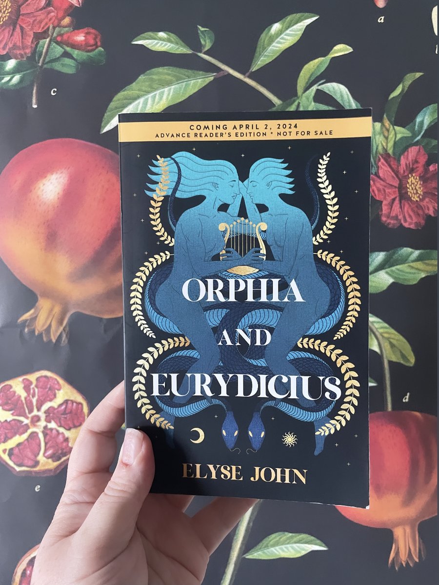 Start your week out with a brand new book. We recommend @elysejohnbooks #OrphiaandEurydicius - a beautiful and lyrical gender bent version of the Orpheus myth. Find out all about it in our new episode: bit.ly/3JxBEK0