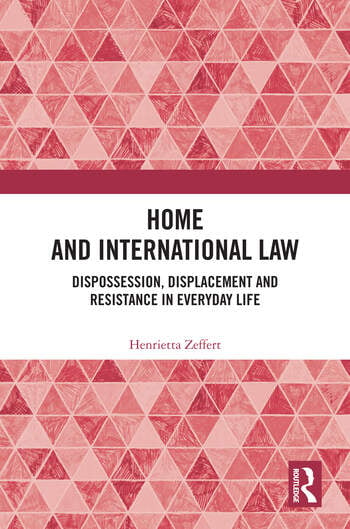 Congratulations to our colleague Dr Henrietta Zeffert who has recently published a new book: Home and International Law: 'Dispossession, Displacement and Resistance in Everyday Life' which draws from Dr Zeffert’s fieldwork in Cambodia, Palestine and the UK ucc.ie/en/law/news/dr…
