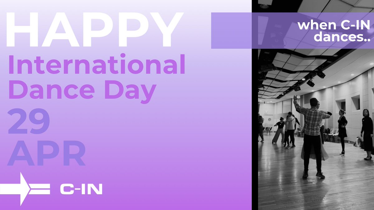 Happy International Dance Day! 💫 A big thanks to our colleague Eliška for bring in the moves and making us dance in our company, and for her patience with our lack of rhythm at the 'When C-IN dances' lessons! 💃🏽🕺🏽 #cinteam #InternationalDanceDay #dancing #team #lessons #prague