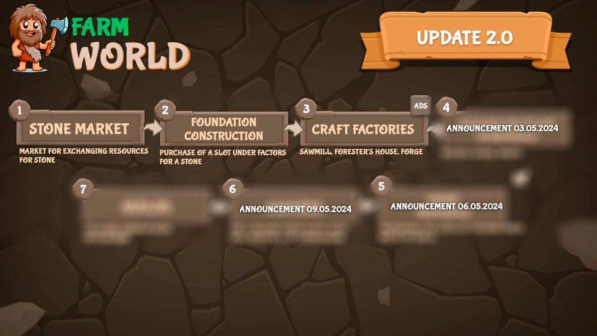 🔥🔥🔥🔥🔥🔥Global update: Factories. Part 1

The first part of the global update has been added to the game: Factories.

We will systematically add new parts and immerse you in the gameplay.

A little later we will publish full information about the current part of the update.