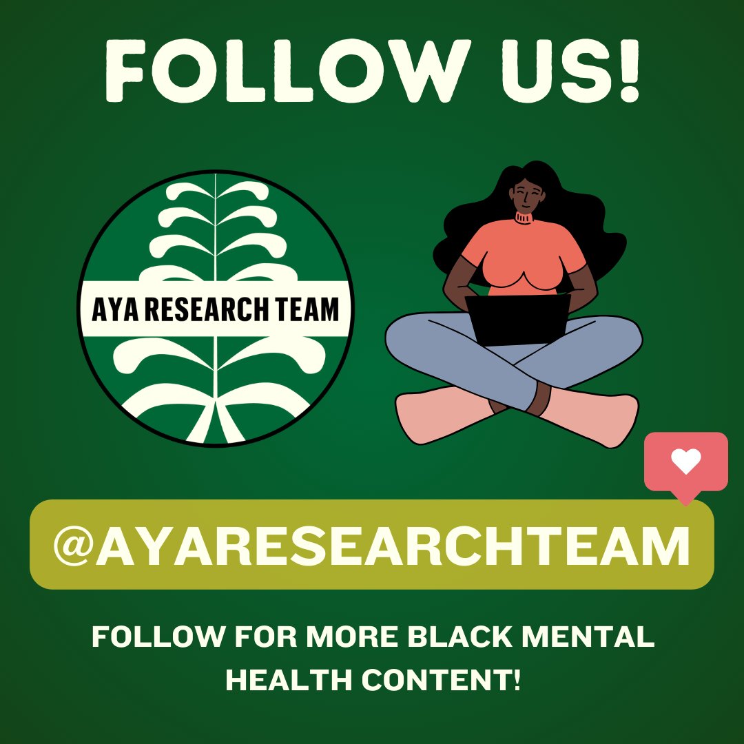 #BlackWomensHistoryMonth #BlackMentalHealth #AYAReasearchTeam #Psychology