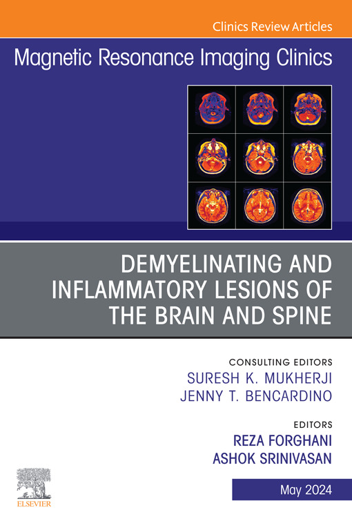 Congratulations to Drs Forghani and Srinivasan for editing this wonder issue on the challenging topic and demyelinating and inflammatory lesions of the brain and spine. #TheClinics