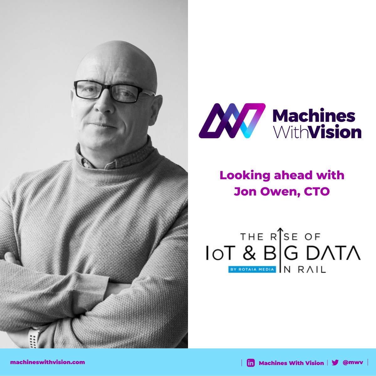 Preparation is well underway as the Machines With Vision team are getting ready to head out to this year’s ‘Rise of IoT and Big Data in Rail’ exhibition in Cologne. Read more here: machineswithvision.com/blog/looking-a… 
#MachinesWithVision #innovation #railtechnology #iotandbigdatainrail
