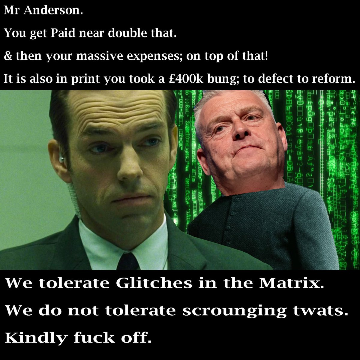 #LeeAnderson

One of the Tories who crushed councils into bankruptcy, Labour & Tory alike.

Yet Lee always gets paid...

Funny that.