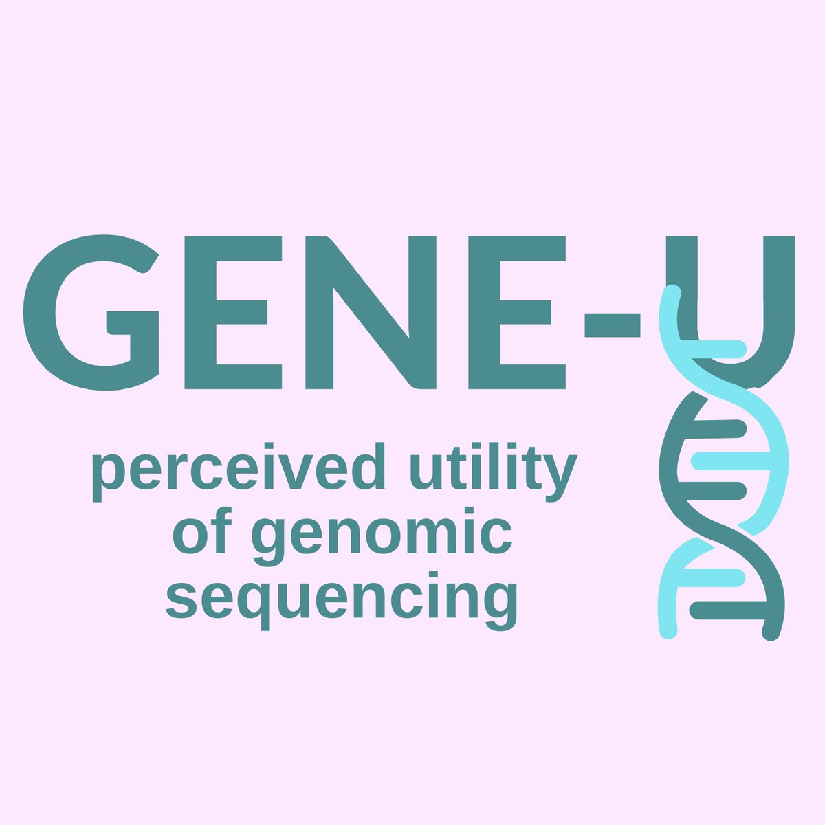 Excited to share that our manuscript reporting the development and initial validation of the Pediatric Diagnostic version of the GENEtic Utility (GENE-U) scale to measure perceived utility of #genomic sequencing is now available online! doi.org/10.1016/j.gim.…