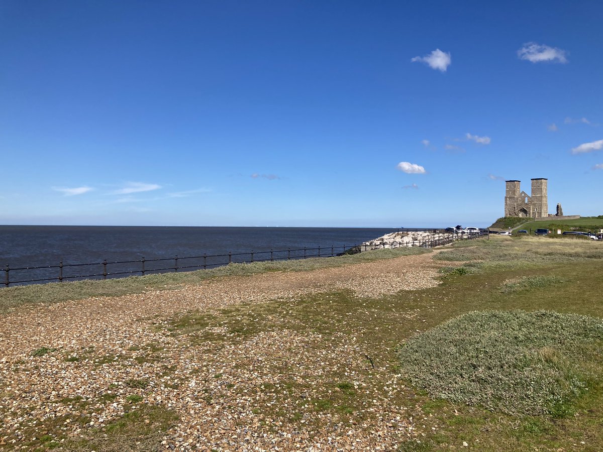 Beautiful day in Reculver 🌞❤️