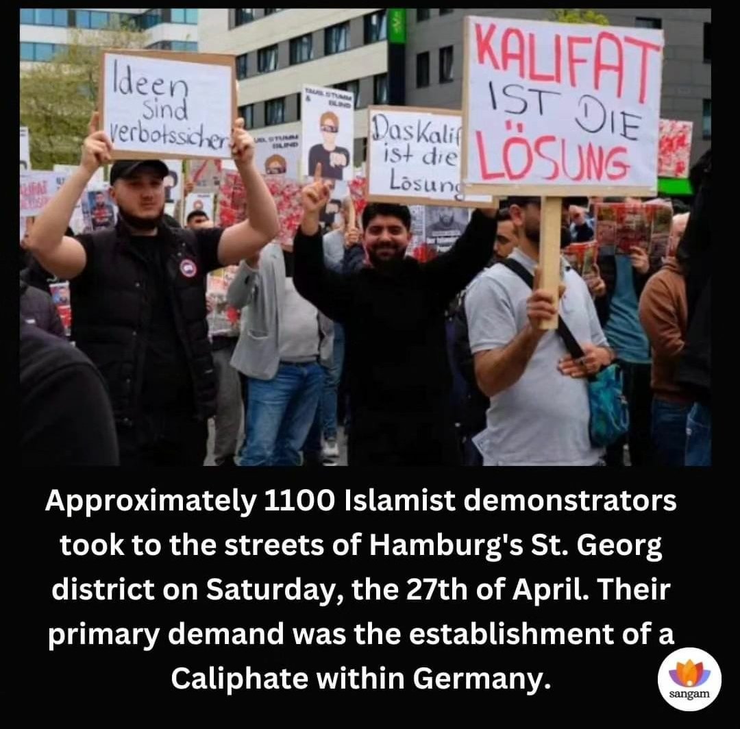 Even if today America chooses to be blind, no one can save it. #AmericaNext #ShariahNext Islam is here to conquer YOU. MANY CONGRATULATIONS TO GERMANY'S MERKEL. #IslamoMarxism #Conquest #Caliphate #IslamicDominance