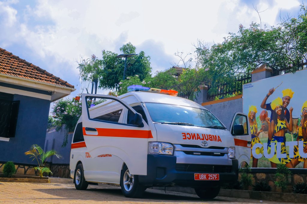 Infight For Tourist Areas to have better healthcare and emergency service for the allow me present to you a first of it's kind tourism Ambulance. 24/7 support for when you need us the most! Saving lives is our top priority! For bookings call 🤙 @LillyAjarova @UgTourismBoard