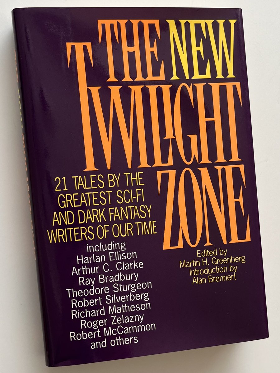 TWILIGHT ZONE anthologies from MJF Books. 1st HCs, pub.’d ‘93, ‘94, & ‘97. @MuchAdoAboutNil @StefanDz11 @joelansdale @atters1000 @Pulpcurry @memizon @lay_jim @Weird_Friction @Sulli864 @Charrlygirl @MightStephen @SSheil @GavinWoltjer @OzNoir @kresby2 @StuartKells @TheNightGallery