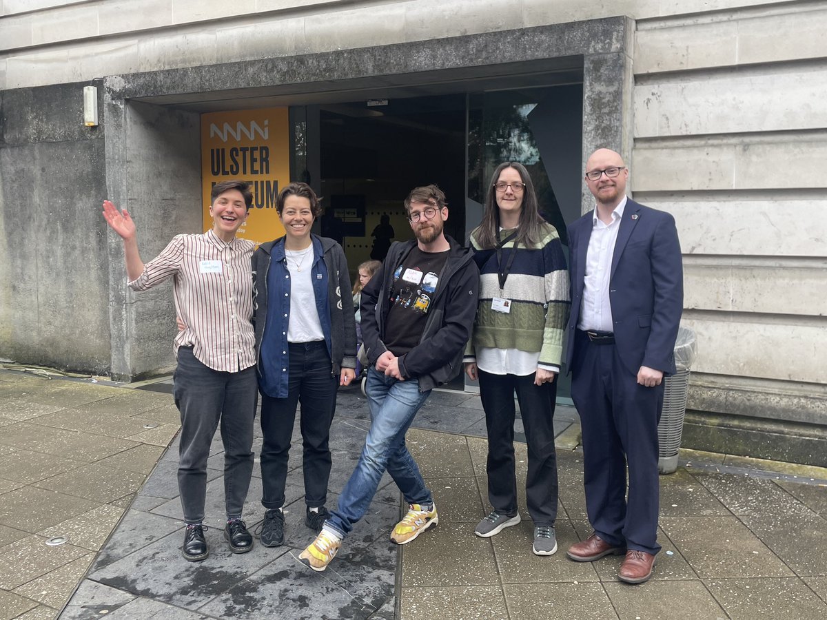 A thread worth catching up on below! Another great @OTPFest at @UlsterMuseum with @CaraFriendNI and local partners @LGBTHistoryNI, @TRPNI, @Here_NI, @Queerspace_NI, @PRONI_DFC and @CommunitiesNI.