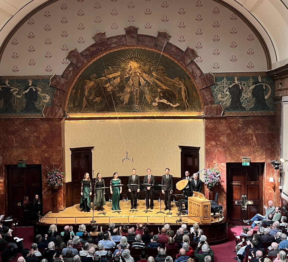 Every. Single. Time. that @ifagiolini performs Monteverdi I’m left a jibbering wreck and smudged mascara…staggeringly wonderful madrigals inc my fave Lamenta Della Ninfa. Thank you @wigmore_hall for giving a sold-out hall a memory that will stay for a very long time. 🧡💥🥲