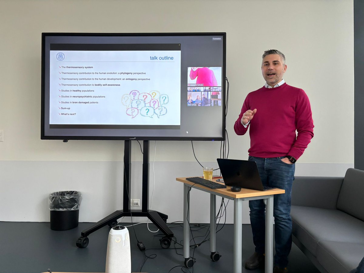 Gerardo Salvato (@gerardosalvato) on Twitter photo Such an inspiring day! Thanks to the fantastic hosts <a href="/LabMyspace/">mySpace lab</a> <a href="/andrea__serino/">Andrea Serino</a> & <a href="/MichiBassolino/">Michela Bassolino</a> and looking forward to new “thermadventures”! Also, it's great to have finally met <a href="/SolaimanShokur/">solaiman.shokur</a> in person! Such an inspiring day! Thanks to the fantastic hosts <a href="/LabMyspace/">mySpace lab</a> <a href="/andrea__serino/">Andrea Serino</a> & <a href="/MichiBassolino/">Michela Bassolino</a> and looking forward to new “thermadventures”! Also, it's great to have finally met <a href="/SolaimanShokur/">solaiman.shokur</a> in person!