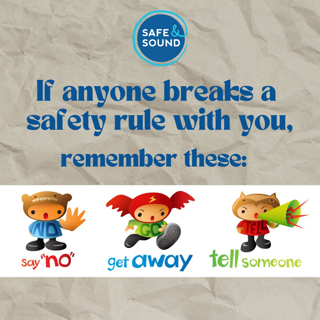 Closing out #ChildAbusePreventionMonth, our #CommunityEducation team has this important reminder to share if anyone breaks a safety rule. Find more #SafetyAwarenessEducation materials at buff.ly/4aWxZBp @PartnersInPrev