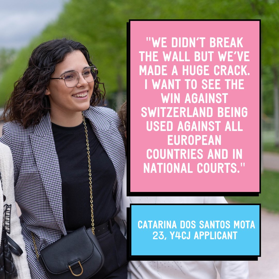 Catarina, one of the Applicants in our #Youth4ClimateJustice case reflects on the impact of the court's ruling 🎆
