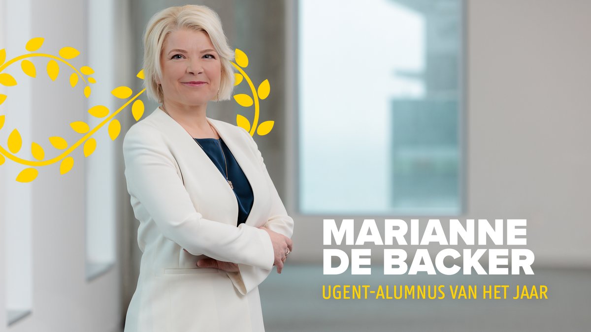 Marianne De Backer (@MDDBacker) is UGent-alumnus van het Jaar! Proficiat!

Lees meer op durfdenken.be/nl/ugenters/ug…