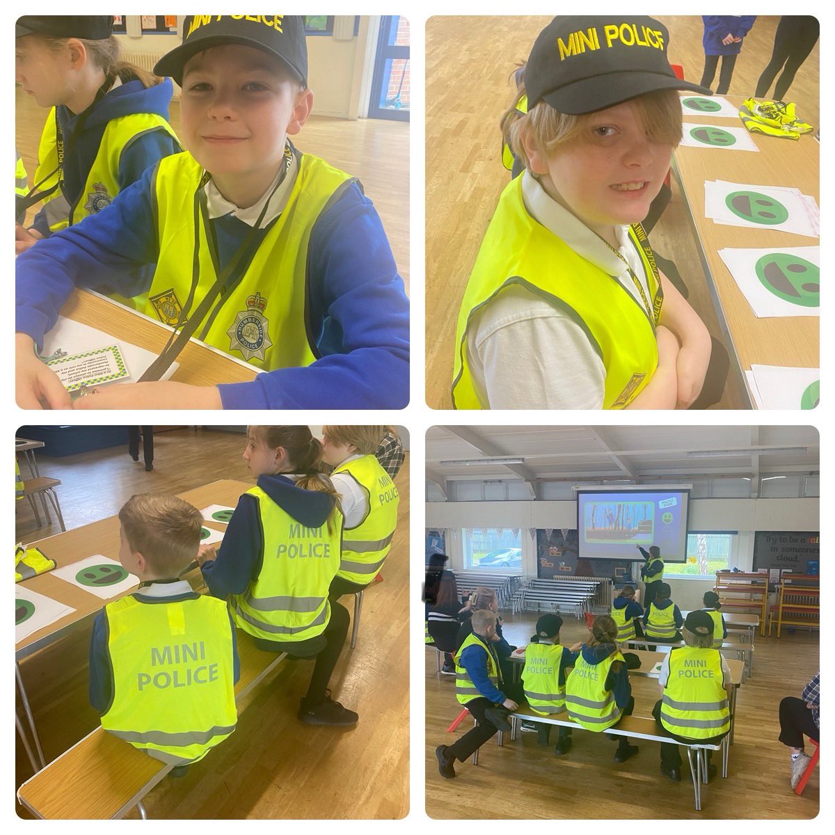 Meet our Mini Police recruits! The Mini Police is a 7 week programme covering lots of different ways to stay safe including online safety. We can’t wait to look at CSI and do some fingerprinting! #WestcottEnrichment @Humberbeat #KeepingSafe #MiniPolice