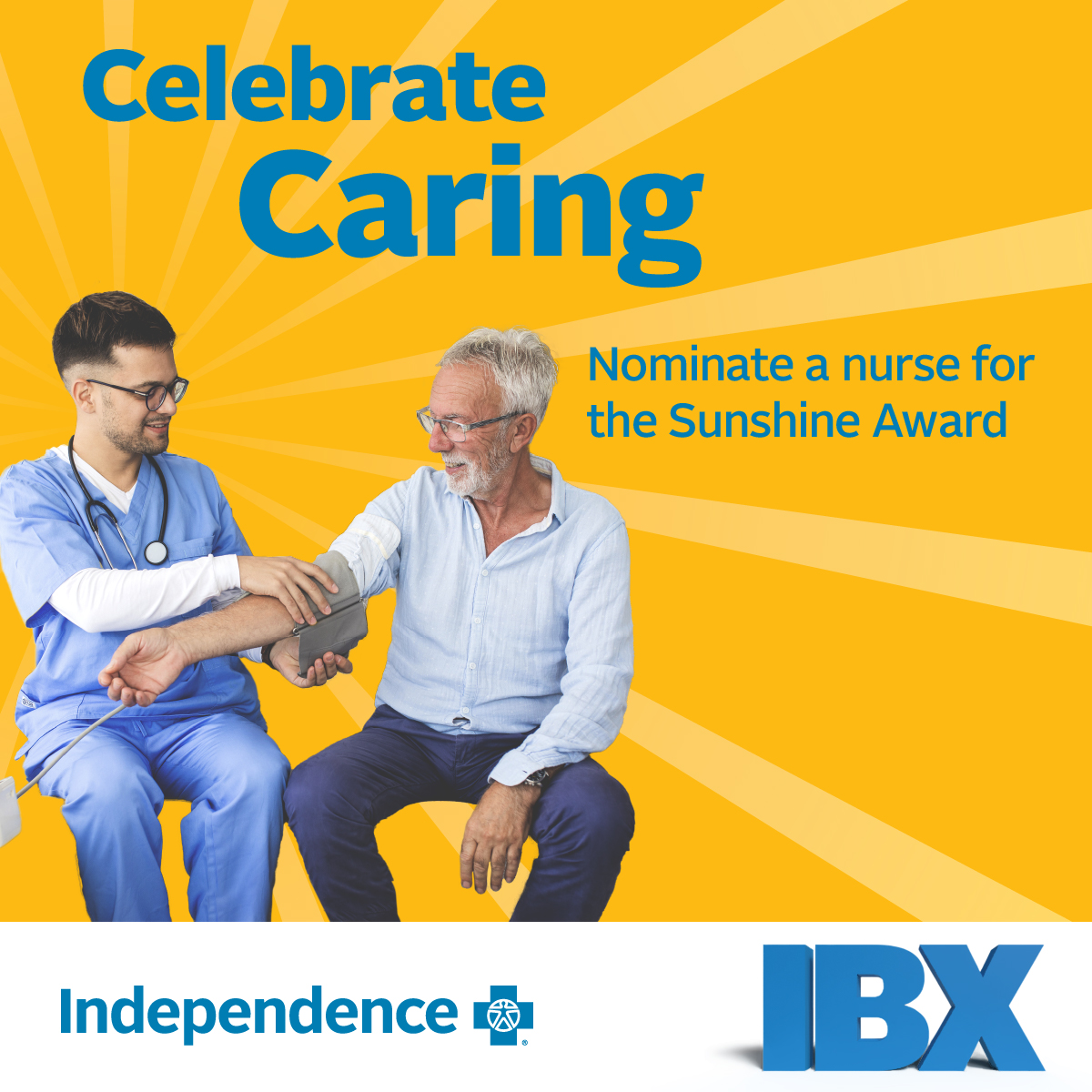 Celebrate Caring is back for its sixth year! Help @IBX shine a light on outstanding nurses in the region by submitting a nomination at ibx.com/nurses by May 12. #CelebrateCaring