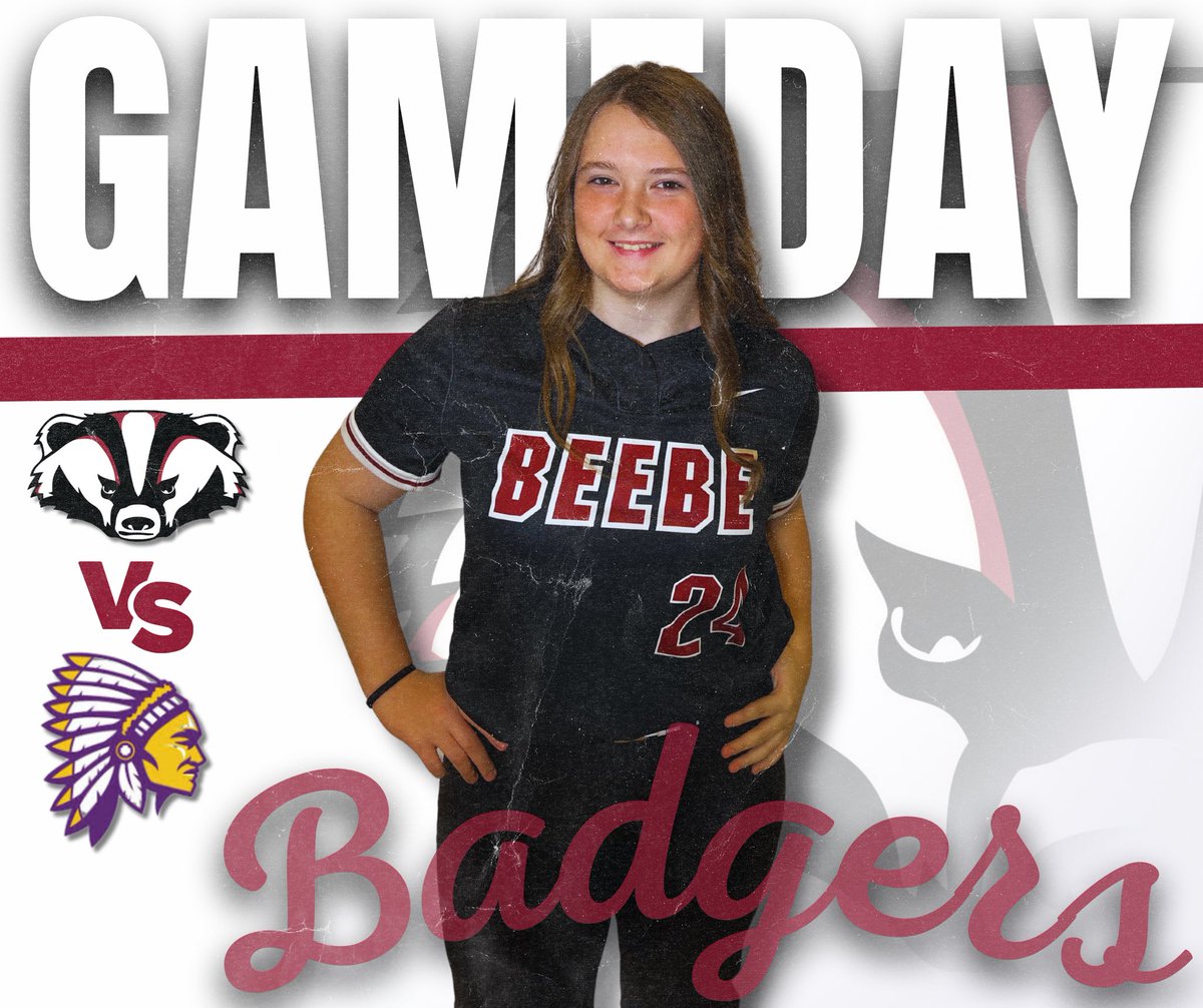 Gameday! (Weather ☔️ Pending) - Your Badgers play at home against Poyen! First pitch set for 4:30pm! V/JV - Come out and support!! #bprd #beebeSB #shovel #team25