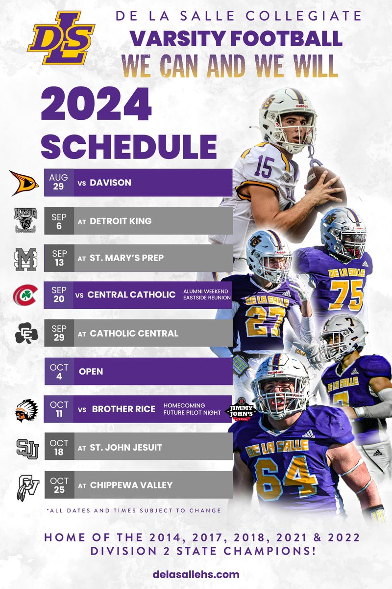 As Excited as I am for 2024 Season, I love the offseason grind and development process. 
“We Can and We Will”