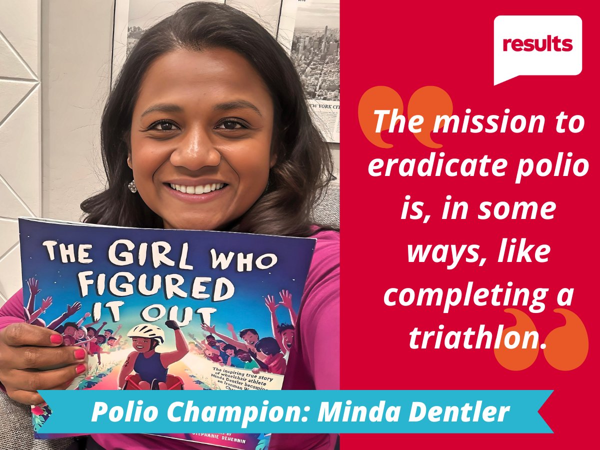 When @MindaDentler became the 1st female wheelchair athlete to complete the #IronMan World Championship, she made history 🏆 And she knows we can too. How? By eradicating polio once and for all. Read about her, her book, and her journey to #EndPolio 👇 resultscanada.ca/minda-dentler-…