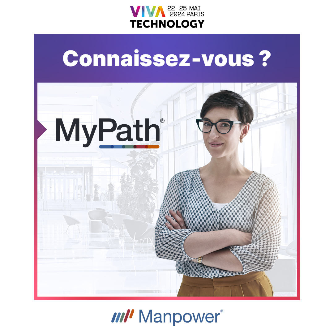 ManpowerFrance's tweet image. 🚀 Avec #MyPath, notre objectif est de valoriser les compétences techniques, récompenser les qualités humaines, et révéler les potentiels de tous. ​
Ce sont 45.000 Talents aujourd'hui accompagnés par nos 2 000 Agents de Talents. RDV avec nos équipes pour en échanger @VivaTech