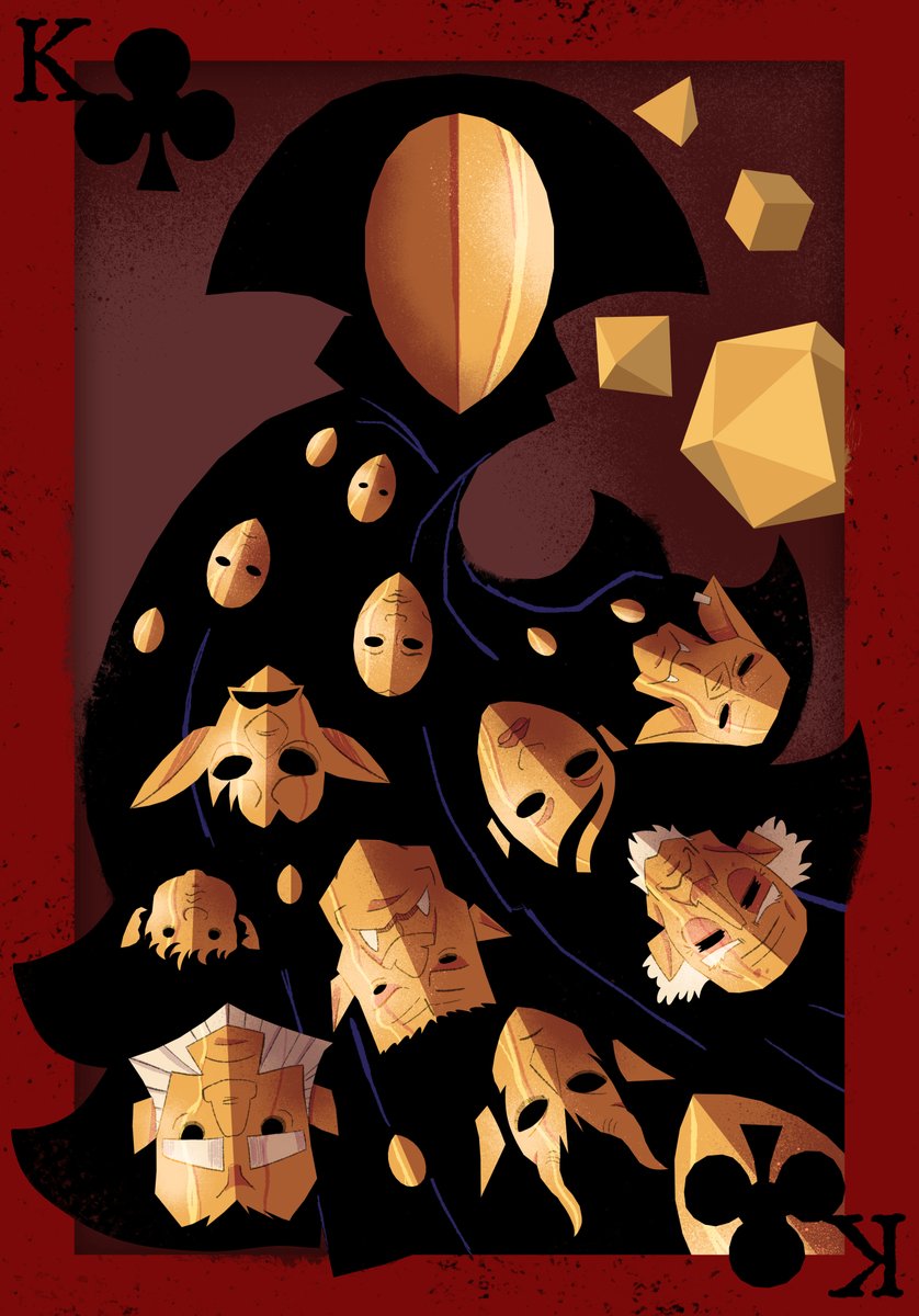 「New Dnd party along the DM,  portrayed a」|Revujoのイラスト