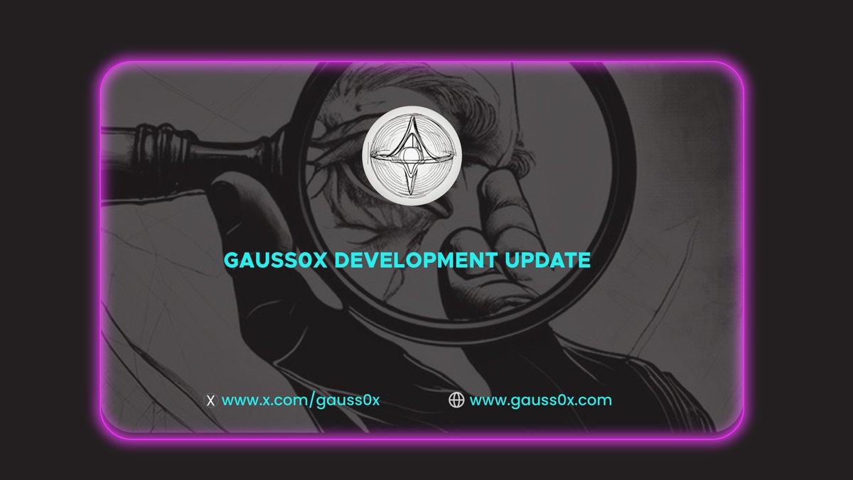 Update for Gauss0x Users We have some great news and a quick fix to share with you all! Bug Fix: Some of the new users reported issues with registering accounts on Gauss0x. We've addressed this bug, and registration is now back up and running smoothly. Thank you for being so…