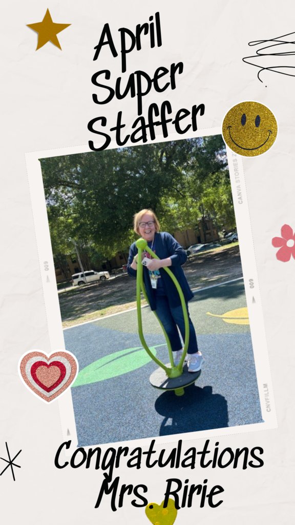 Congratulations Yanet Ririe for winning Super Staffer for April!