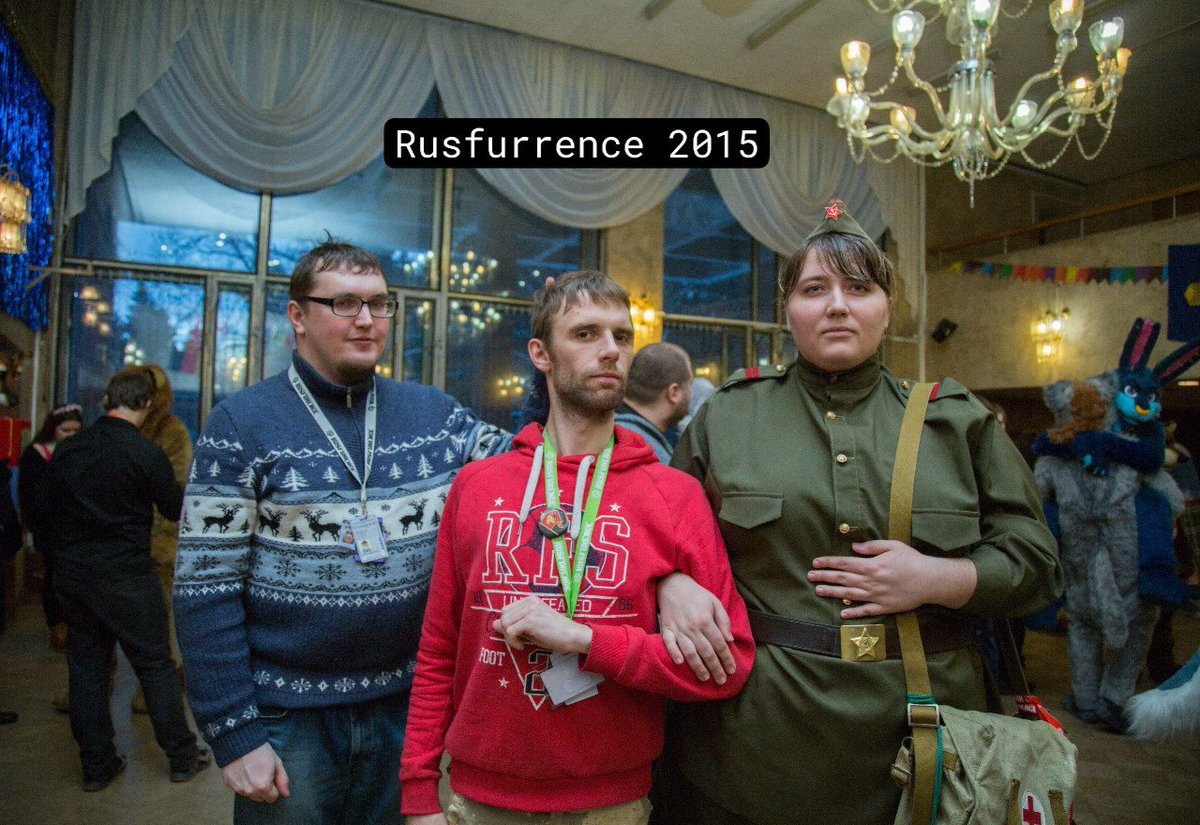 Rusfurrence 2015 and MOsfest 2023. The tradition of good russian furries being out of politics and not supporting the government passed through generations. Hurray!