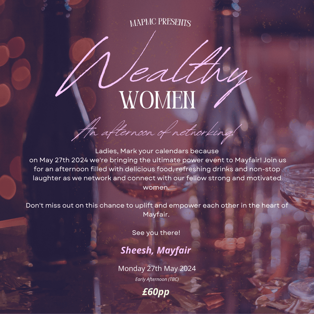mavisamankwah's tweet image. Connect with the movers and shakers of the business world at Wealthy Women, Mayfair London 🌟 

An afternoon dedicated to networking and empowerment among inspiring women 😀 

#mapmc #mavisamankwah #Networking #WomenInBusiness #businessuk #businesswomen #womeninbiz