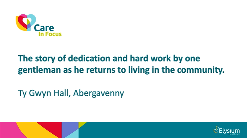 In this most recent Care In Focus, we hear the story of a gentleman supported at Tŷ Gwyn Hall and how community and volunteering experiences have helped support him in his recovery. hubs.la/Q02vjj1S0
